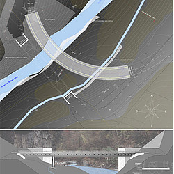 Pont sur le torrent du St-Bathélémy VS, Concours